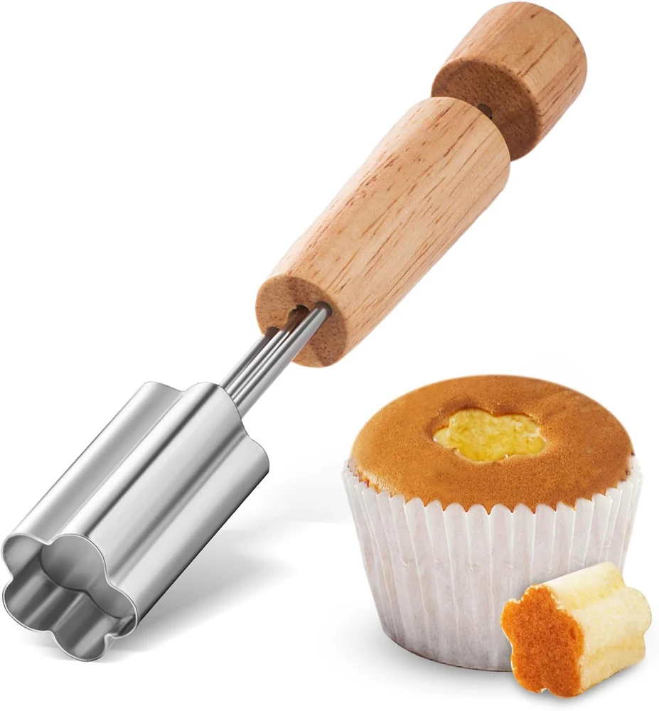 Cupcake Corer Cupcake Corer Stainless Steel Cupcake Hole Cutter for Filling Pastry Corer Digging Holes Tools Baking Accessories