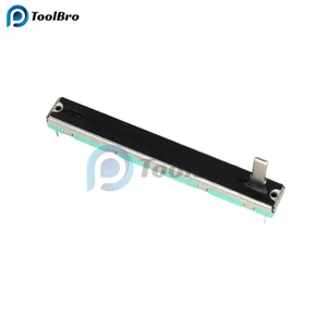 B103 Slide Slide Liner Potentiometer, Điện trở thay đổi, Fader kênh kép, điều chỉnh fader tối, 10k ohm, 75mm, 1 5pcs 10 Fader trượt bán hàng chính - 3