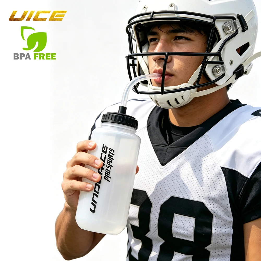 Sports Water Bottle Rugby Water Bottle 1000ml BPA Free Cycling Water Bottle Used for Baseball Tennis Soccer Sports Accessorie