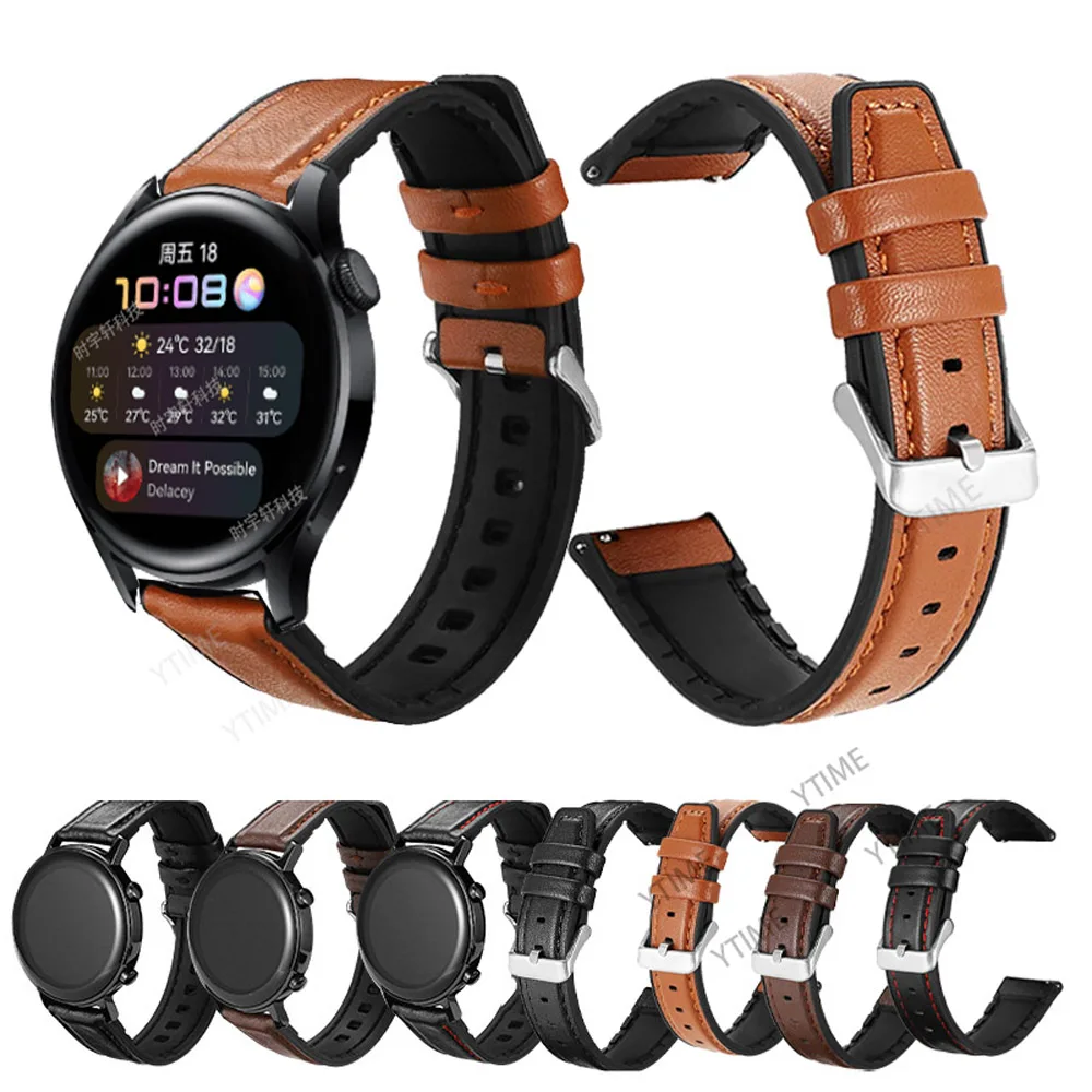 20mm 22mm Leather Strap For COLMI P8/P28 Plus/C60 C61 C80 Smart Watch Quick Release Band For COLMI P68 P71 C81 Sport Bracelet