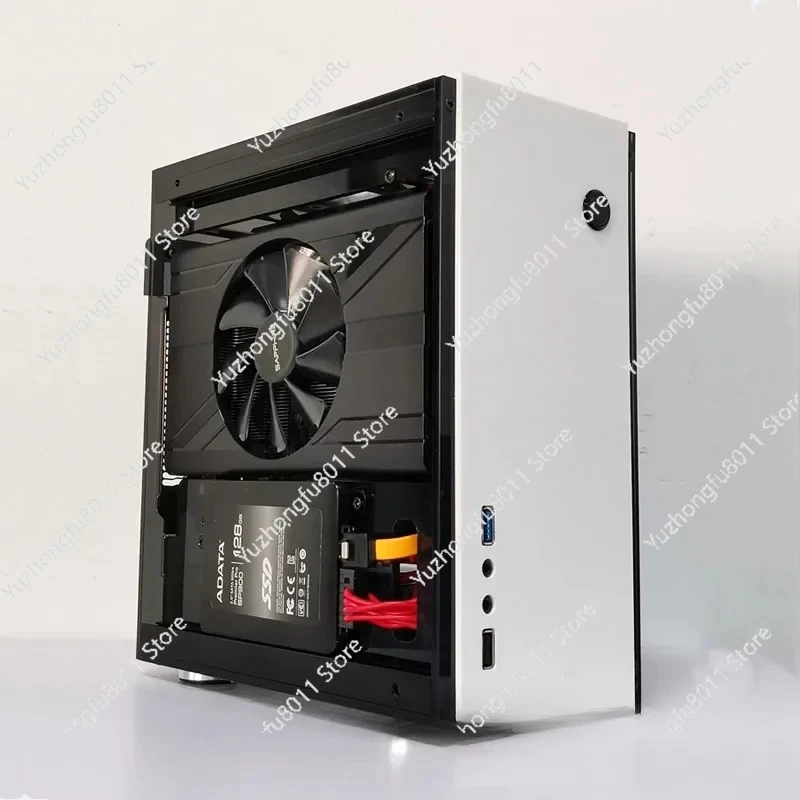 geeek-a31s-mini-itx-telaio-trasparente-laterale-piccolo-alimentatore-1u-telaio-a4-piccolo-alimentatore-1u-non-in-alluminio