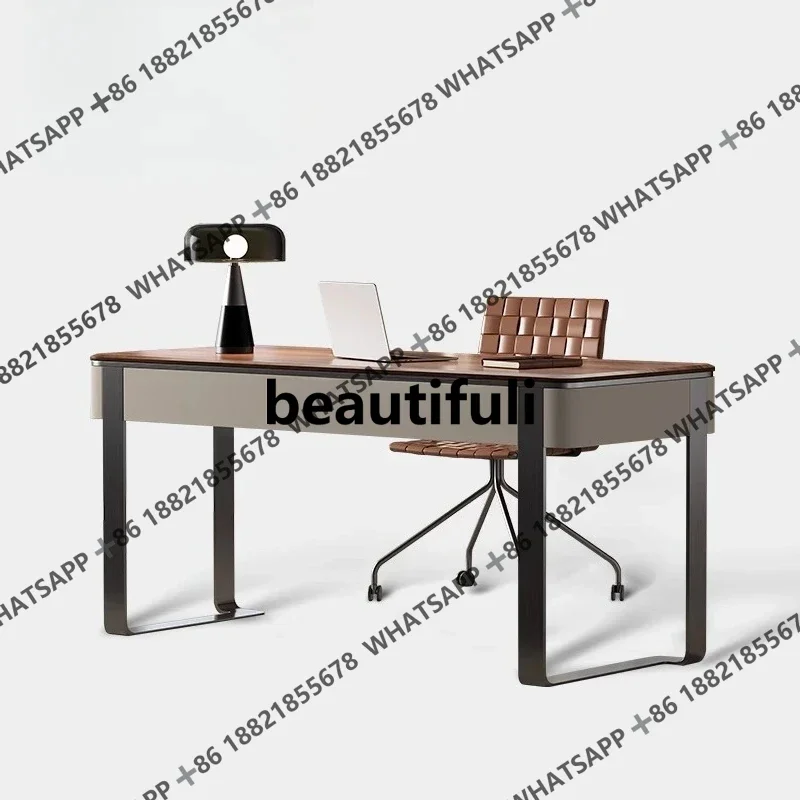 

South American walnut solid wood computer desk