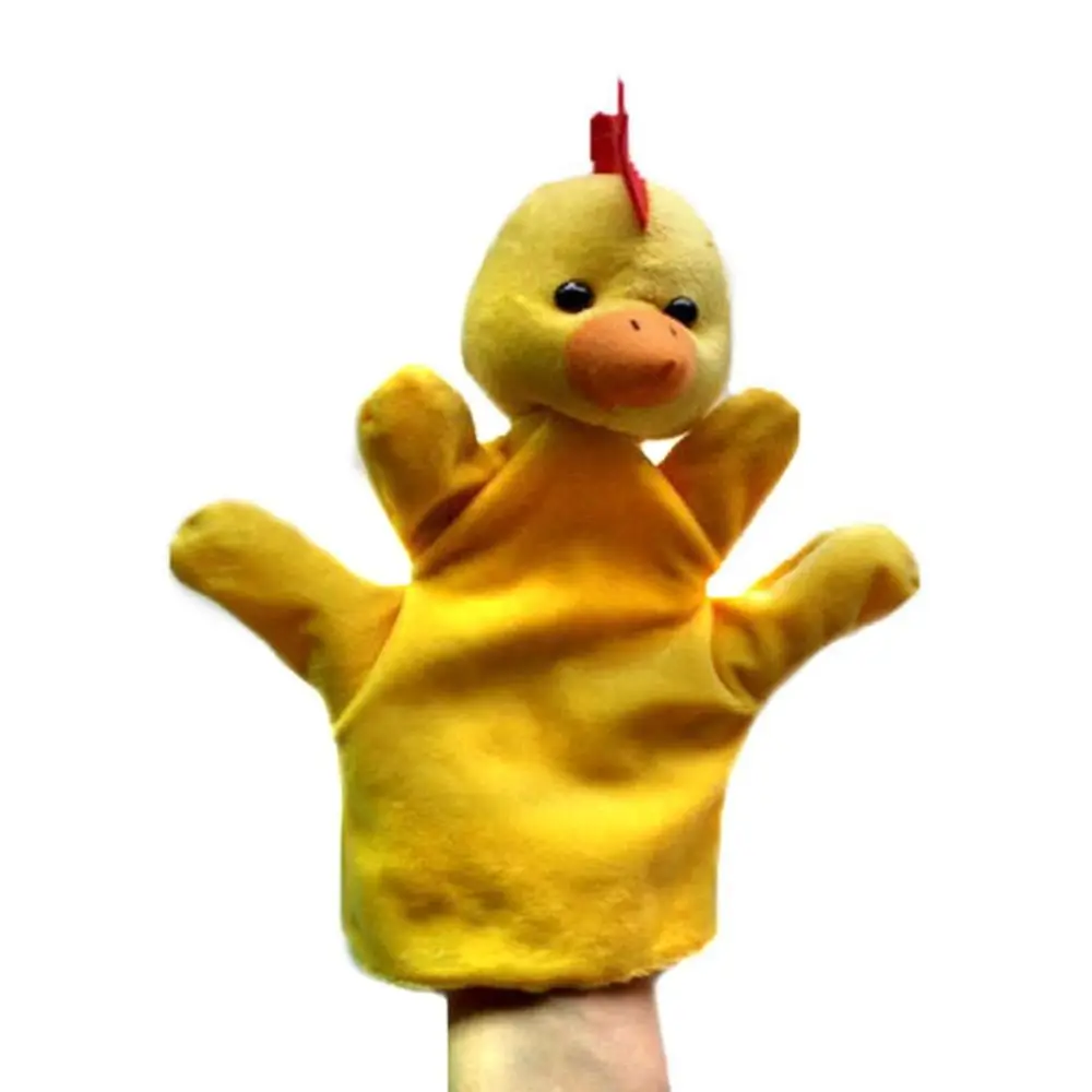 24 tipos de marionetas de mano para animales, juguete de peluche, animales de dibujos animados, adorables marionetas de mano, juguete de peluche interactivo