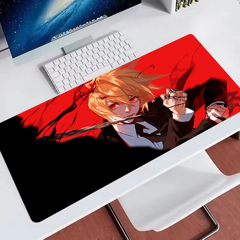 Popular Mouse Pad HD Print Anime Extended Desk mat PC Computer Accessories Gaming carpet H-hunter x H-hunter Kurapika Mousepad