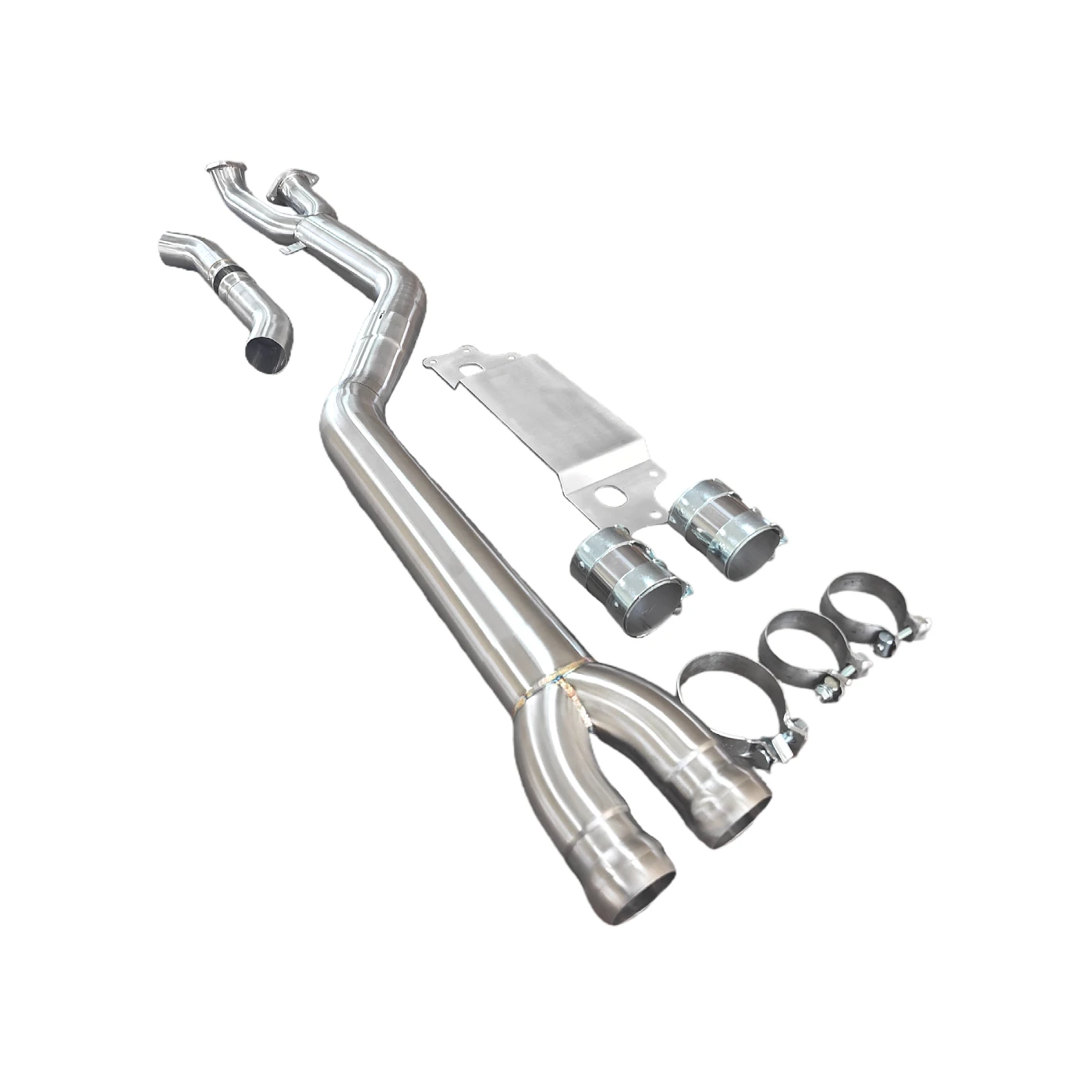 

Stainless Steel Exhaust Midpipe For BMW G87 M2 S58 3.5 Inch Pipe Single MidPipe