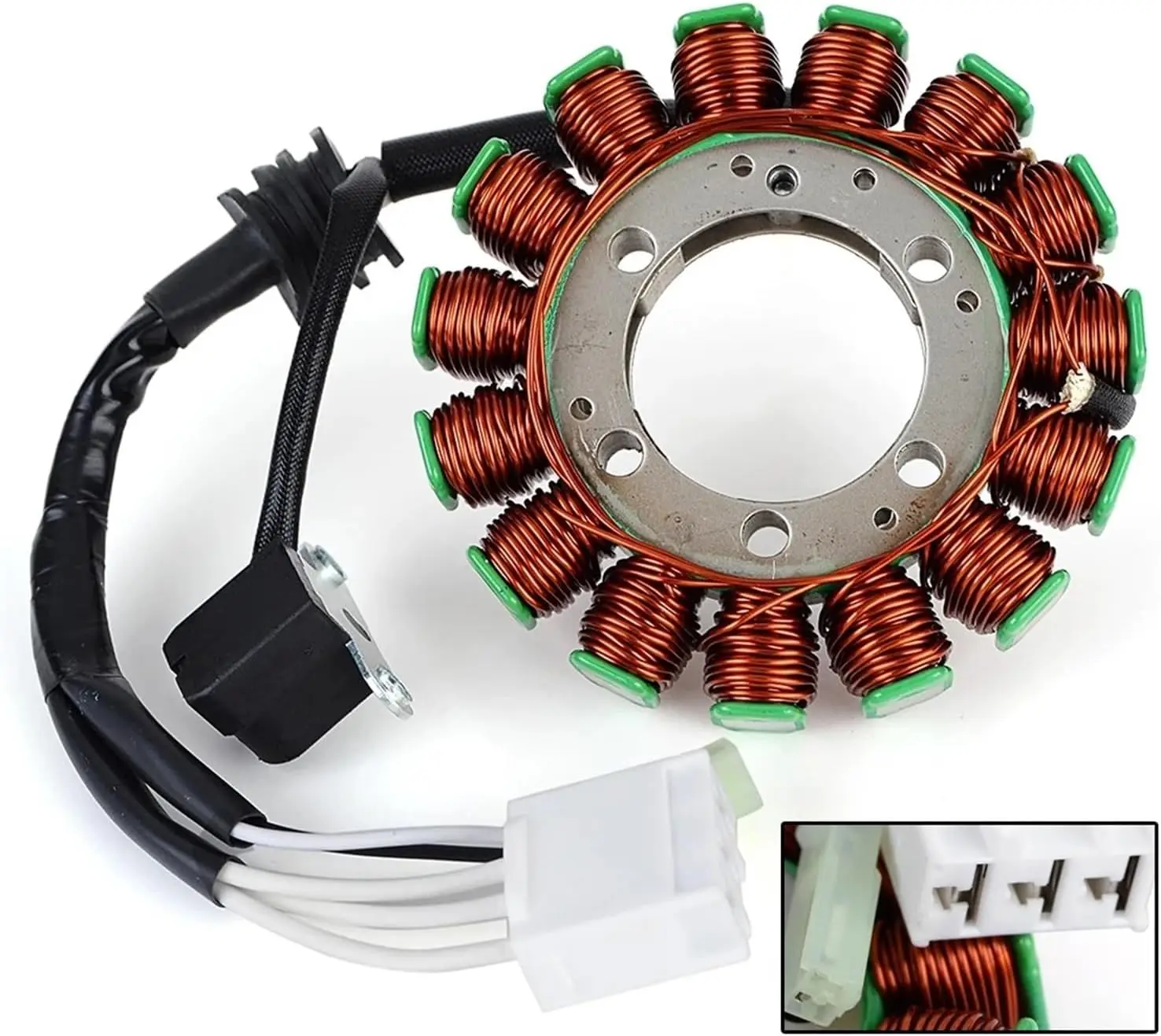 OEM:2CR-81410-00 B67-81410-00 Motorcycle Magneto Generator Stator Coil for YAMAHA R1 R1M 2015-2020 MTN1000 FZ-10 FZ10 MTN1000