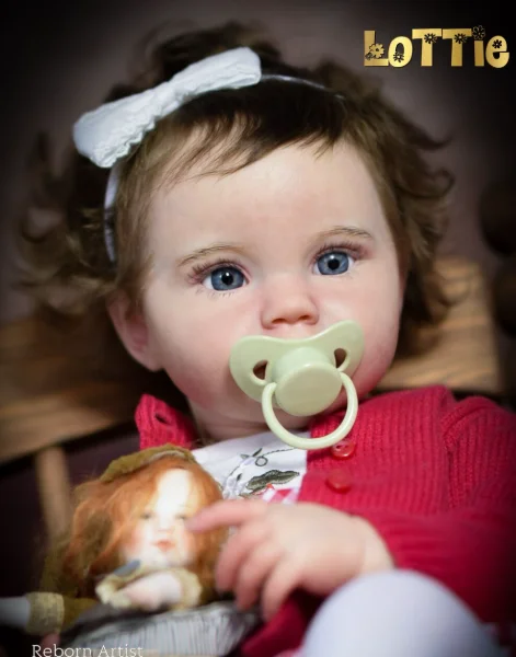 

Кукла-реборн EGO 24 дюйма, новорожденная, для малышей, Лотти, с короткими волосами, реалистичная, мягкая на ощупь, с 3D-кожей и вручную пророщенными волосами