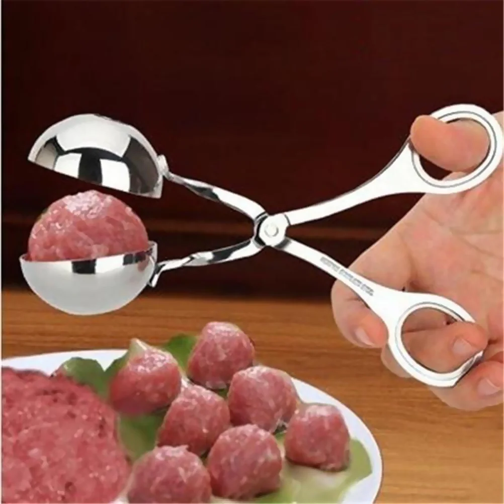 Practical Stainless Steel Meat Baller Cooking Tool Kitchen Meatball Scoop dough scoop cooking tools meatball maker