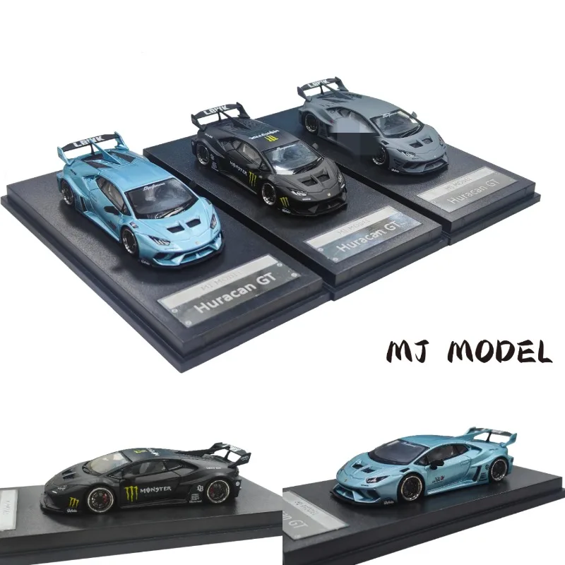 

MJ 1:64 Lamborghini LP610 GT Huracan die-cast alloy car model, boys' festival gift toy, adult collectible ornament.