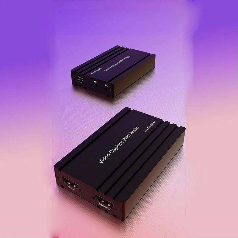 HD video capture 4K 60hz Type C With Audio HDTV to Type-c Gaming Video Capture Card For OBS Vmix Live Streaming Video Recorder