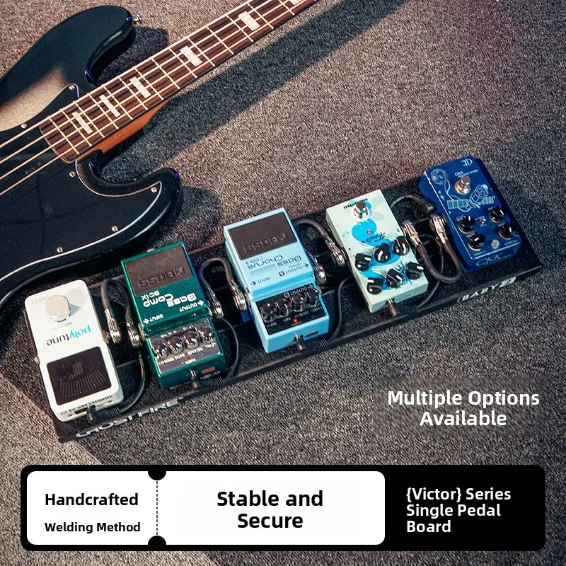 GHOST FIRE V-serie gitaarpedaal Pedaal met enkel effect Tra Board met Magic Tape Stand Gitaaraccessoires