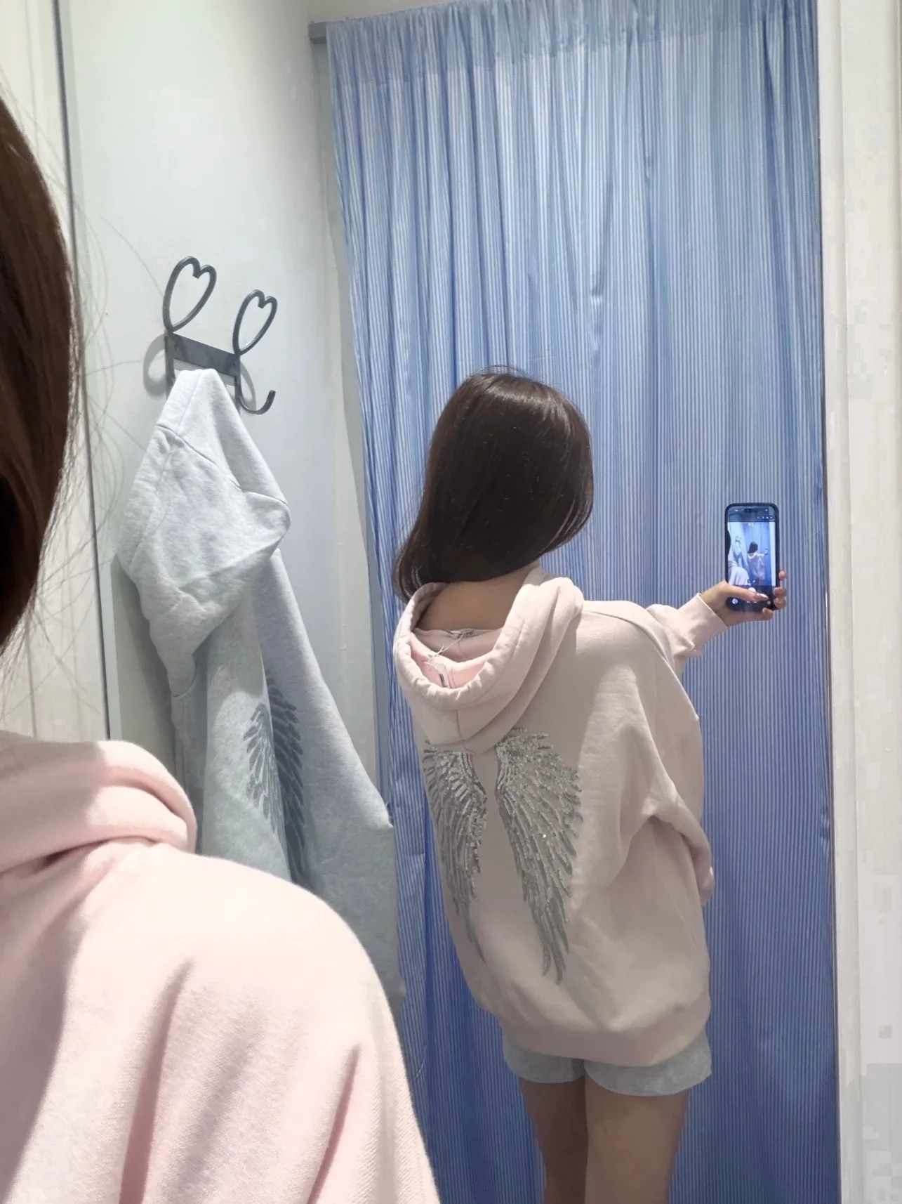American Retro Wing Sequin Hoodie Women's Loose Design Spring Autumn Trendy Brand Couple Jacket Vintage Style Female Hoodie