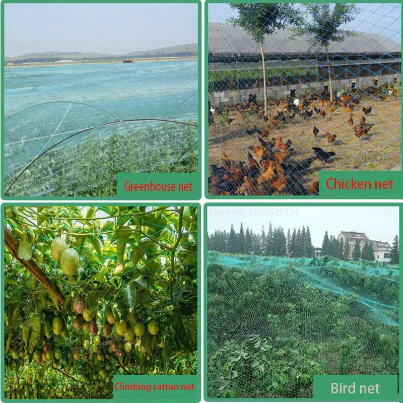Heavy Anti Bird Netting Garden Fence and Cultures, Fencing Protective Mesh, Fishing Net, Deer, Cat, Dog, Franck