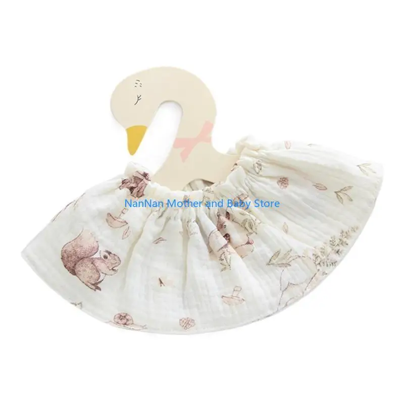 

Cotton Baby Bibs Soft Absorbent Infant Nursing Bib Newborn Burp Cloth Two Side Print Bandana Scarf Feeding Saliva Towel