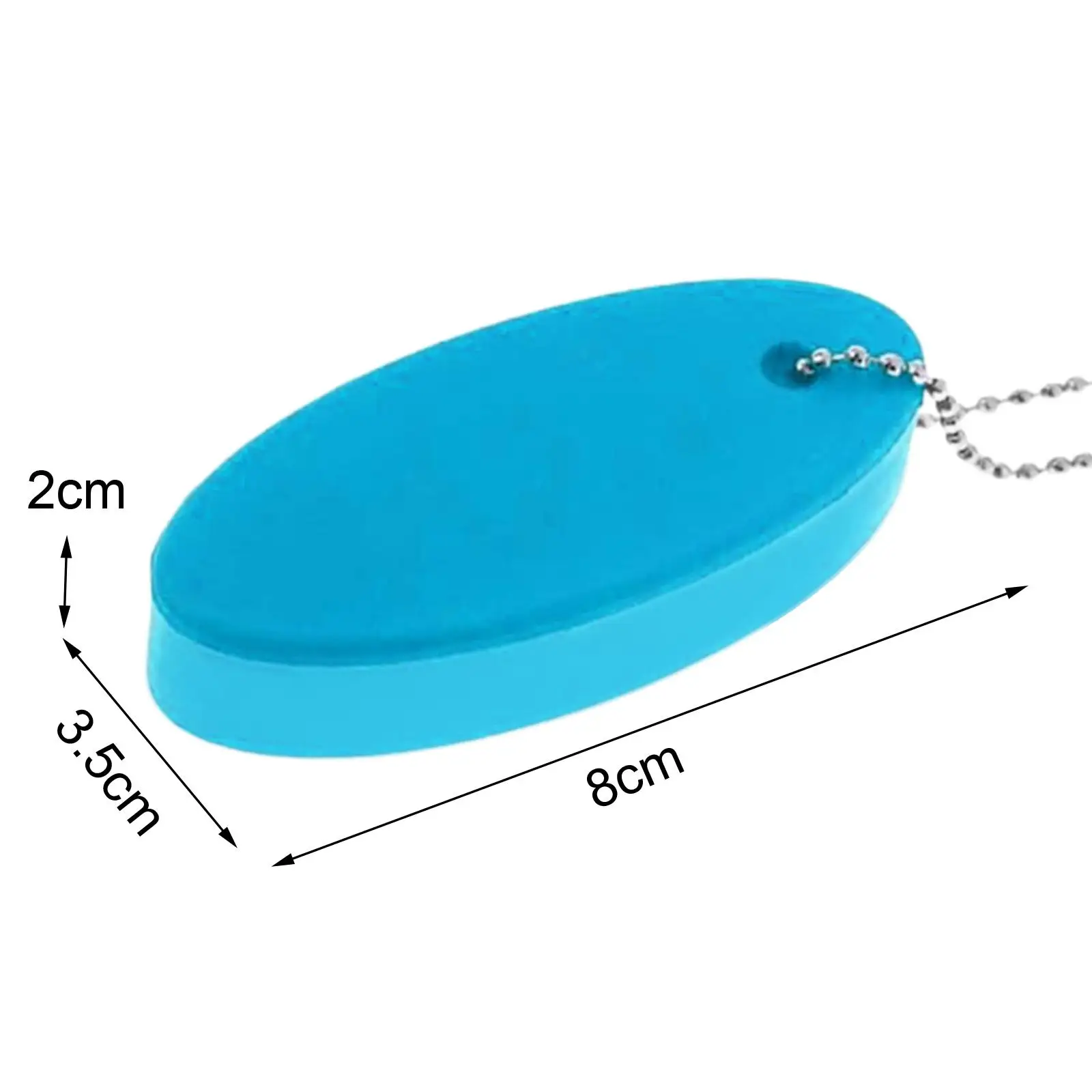 Floating Keychain Lightweight Pendant Boat Keyring for Boating Rafting Kayak