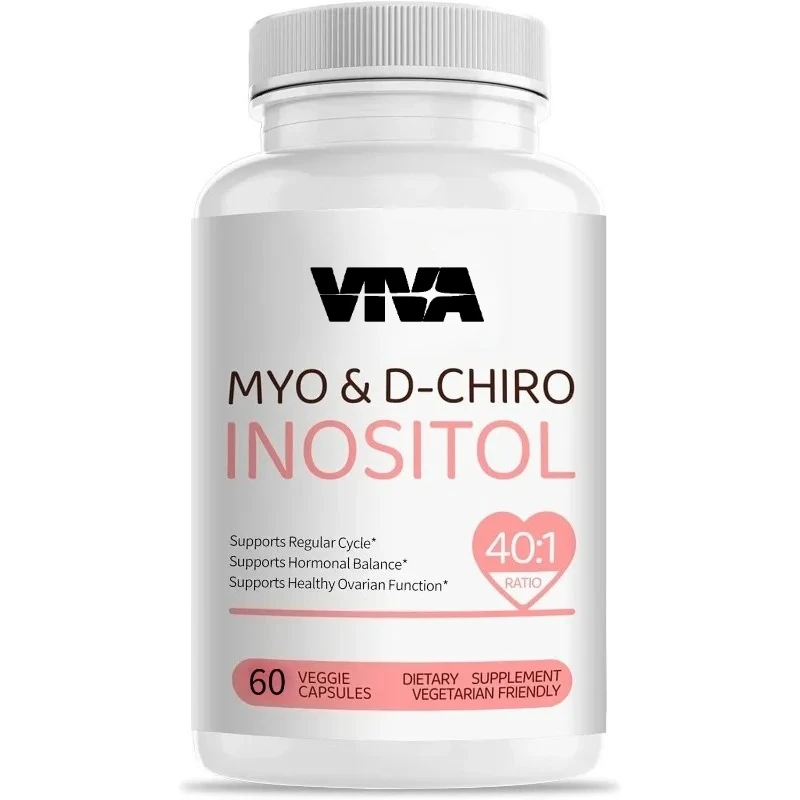 

Добавки Myo Inositol и D-Chiro Inositol Female — идеальное соотношение 40:1, капсулы из чистого порошка — поставка на 60 дней