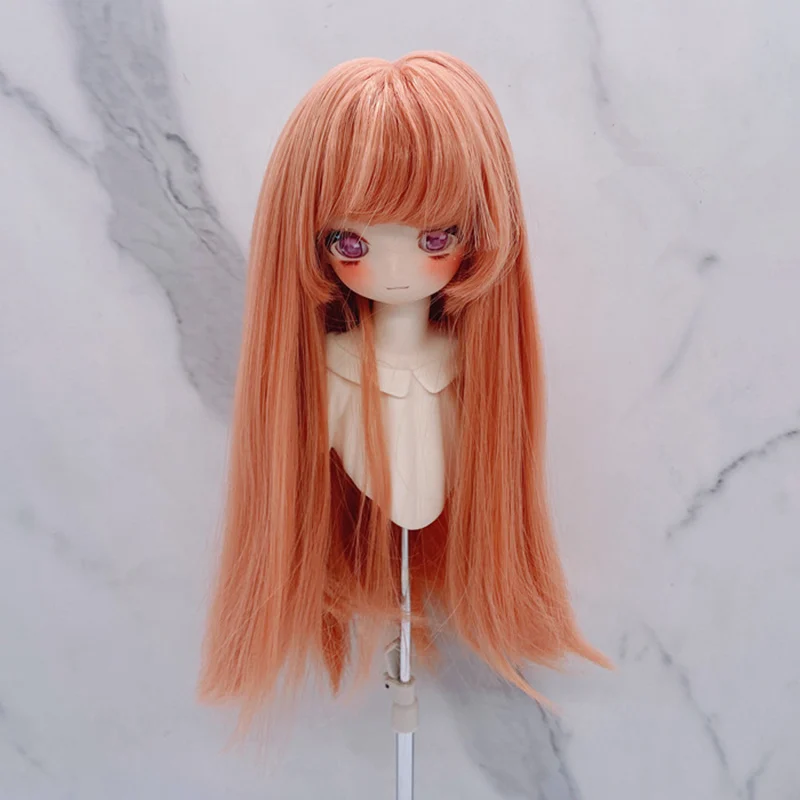 New 1/3 & 1/4 & 1/6 Bjd Doll\'s Wig 60cm Ye Luoli Doll Dress Up Accessories with Bangs Not Include Doll