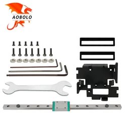 Kit de mise à niveau de modification de rail d'axe X, guide de rail linéaire, accessoires de machine d'imprimante 3D, Ender 3, V3, SE, MGN9H, 300mm