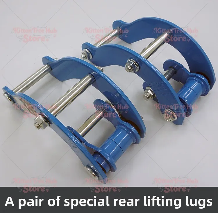 Raised 2 inch lug flange pad pickup chassis modified lift kit
