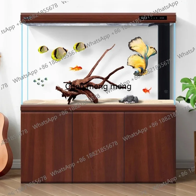 

F150 Goldfish Bowl Betta Fish Pots Aquarium Large Fish Tanks Decoration Simplicity Modern Aquarium Luxury Furniture Acquario