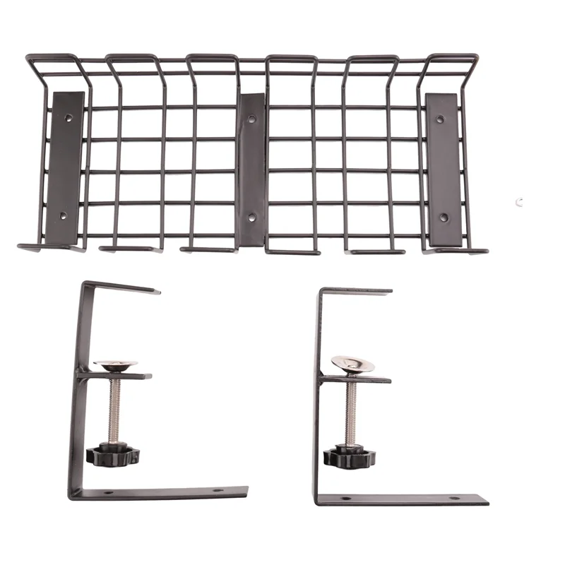 

FAAJ-Wire Cable Trough Wire Storage Rack Basement Storage Rack Punch-Free Under-Desk Table Top Shelf