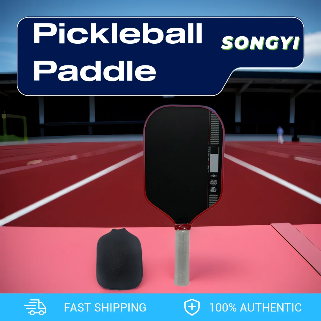 SONGYI GEN 4 إصدار محدود من الدرجة الاحترافية 16 مم T700 من ألياف الكربون Pickleball مجداف الطاقة الأمثلية والدقة المعتمدة من الولايات المتحدة الأمريكية #1