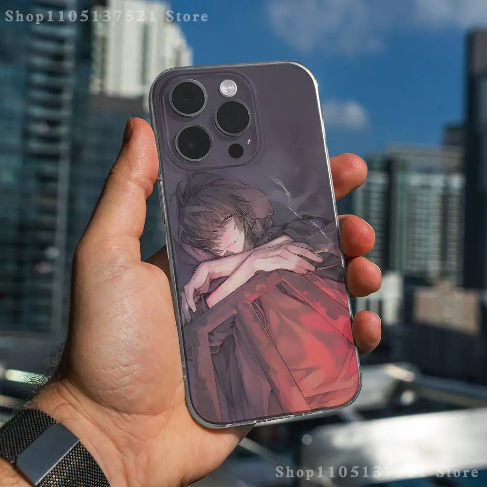 Towa Custodia per telefono a danno lento per iPhone 17,16,15,14,13,12,11 Pro,Max,Plus,X,XS,XR,SE4,E Mini Cover morbida trasparente