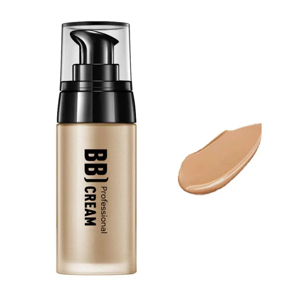 BB Cream for Men Full Coverage Facial Concealer Long Lasting Makeup Foundation Waterproof Men BB Liquid Foundation Cosmetics