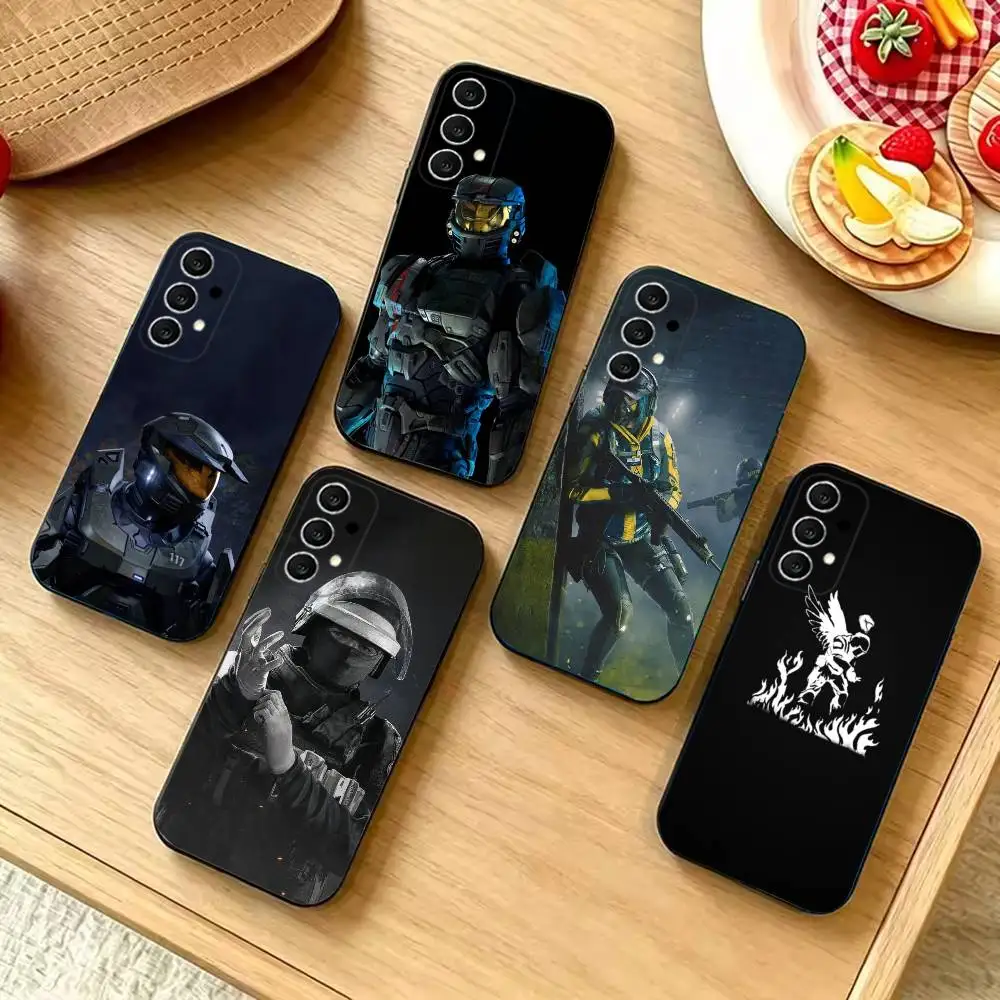 Rainbow-Six Siege-g phone Case For Samsung  S26,S25,S24,S21,S22,S23,S30,Ultra,S20,Plus,Fe,Lite/Others Shockproof,Black Cover