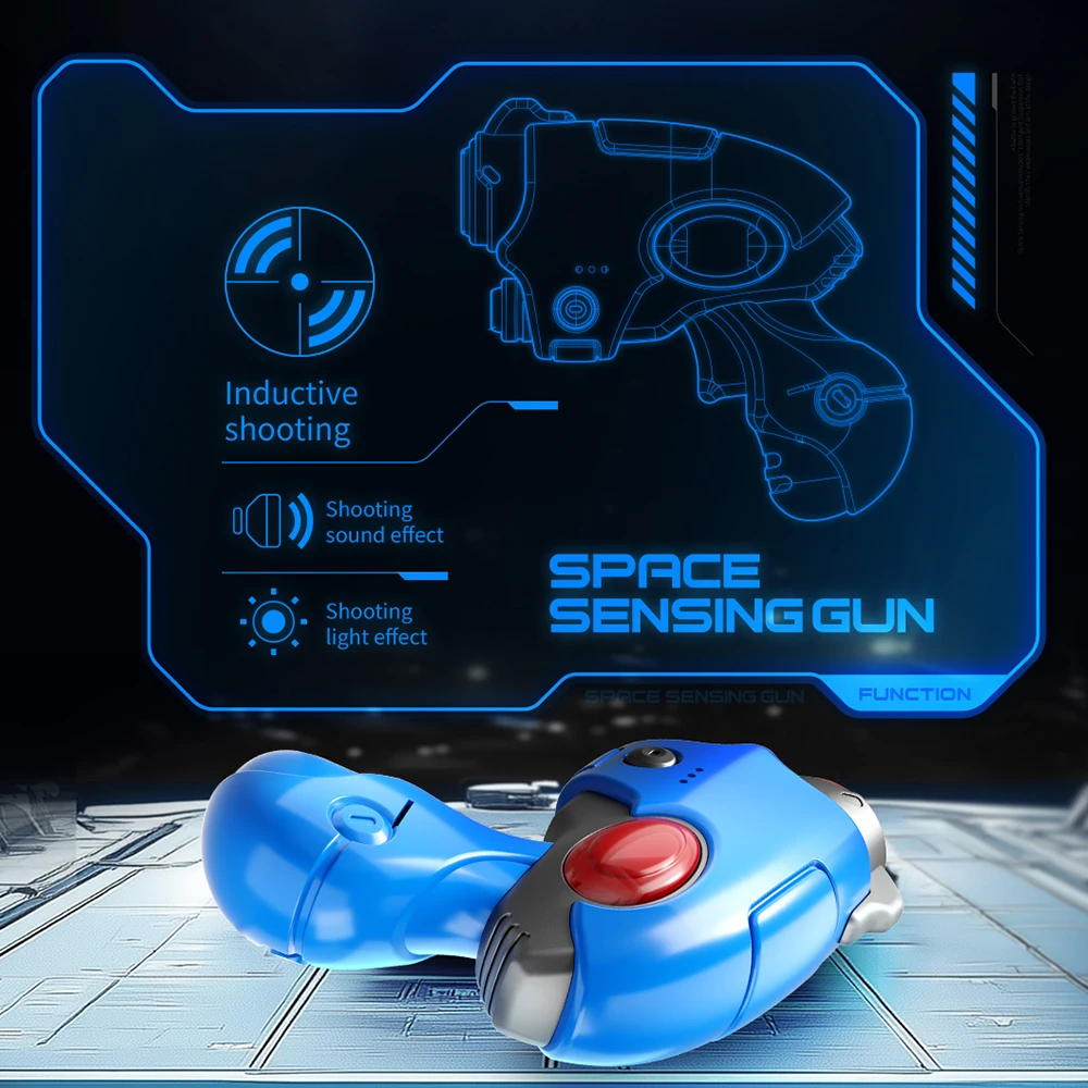 Schießen Induktion RC UFO Drohne Mit Raum Sensing Gun Schießen Start Landung LED Licht Professionelle Flugzeug Spielzeug Geschenke Jungen
