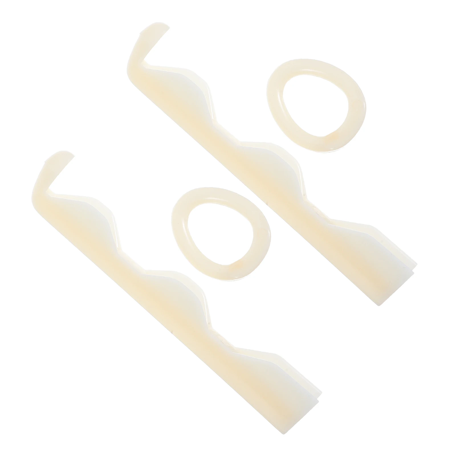 

2 Sets Billiards Repair Tools Accessories Pool Stick Tip Shaper Replacement Tips Table Sticks Plastic Cues