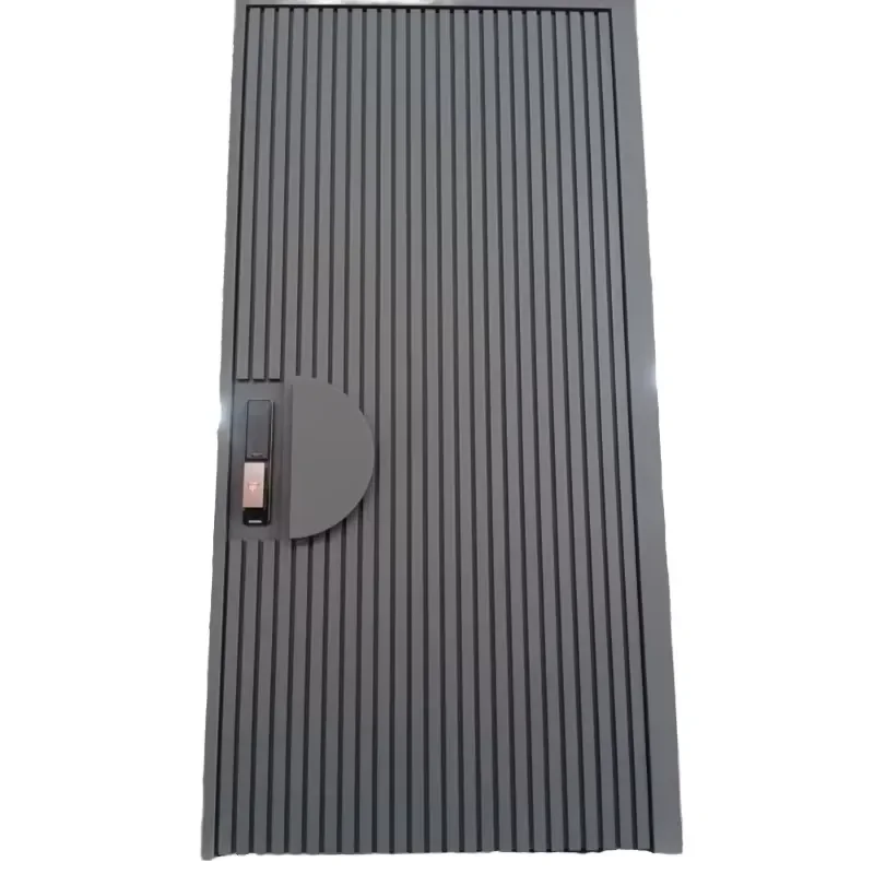 Qifan Aluminum Alloy Manual Contemporary Farmhouse Entry Door Windproof Sturdy Durable Wholesale Pricing