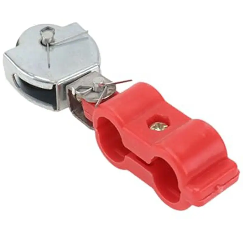ABDJ-Easy Install Heavy Duty Steel Wire Rope Pulley, 5Pcs Dual Sheave Lifting Pulley With Safety Assurances For Warehouses