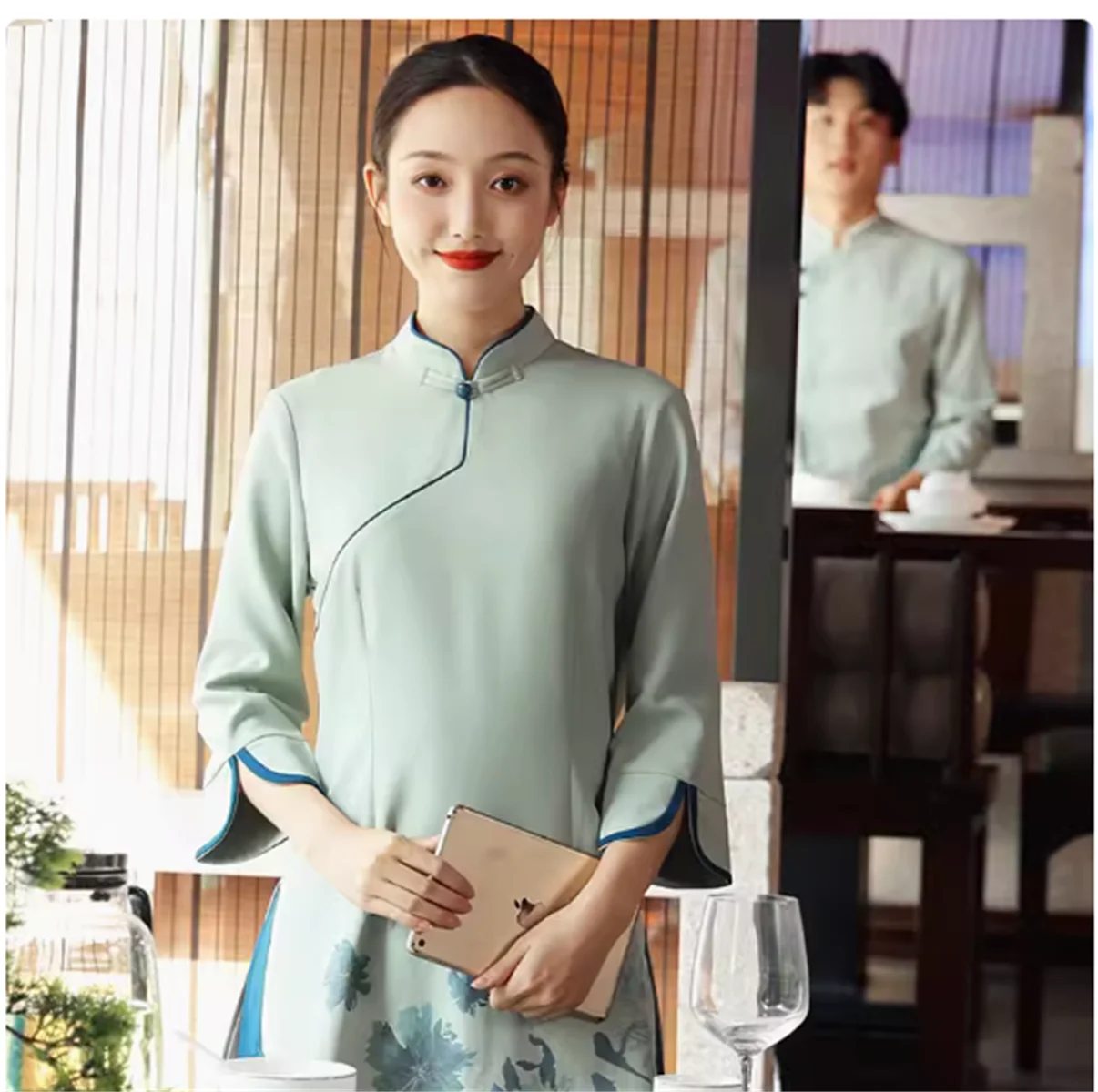 Chinese Food Service Pessoal Uniformes