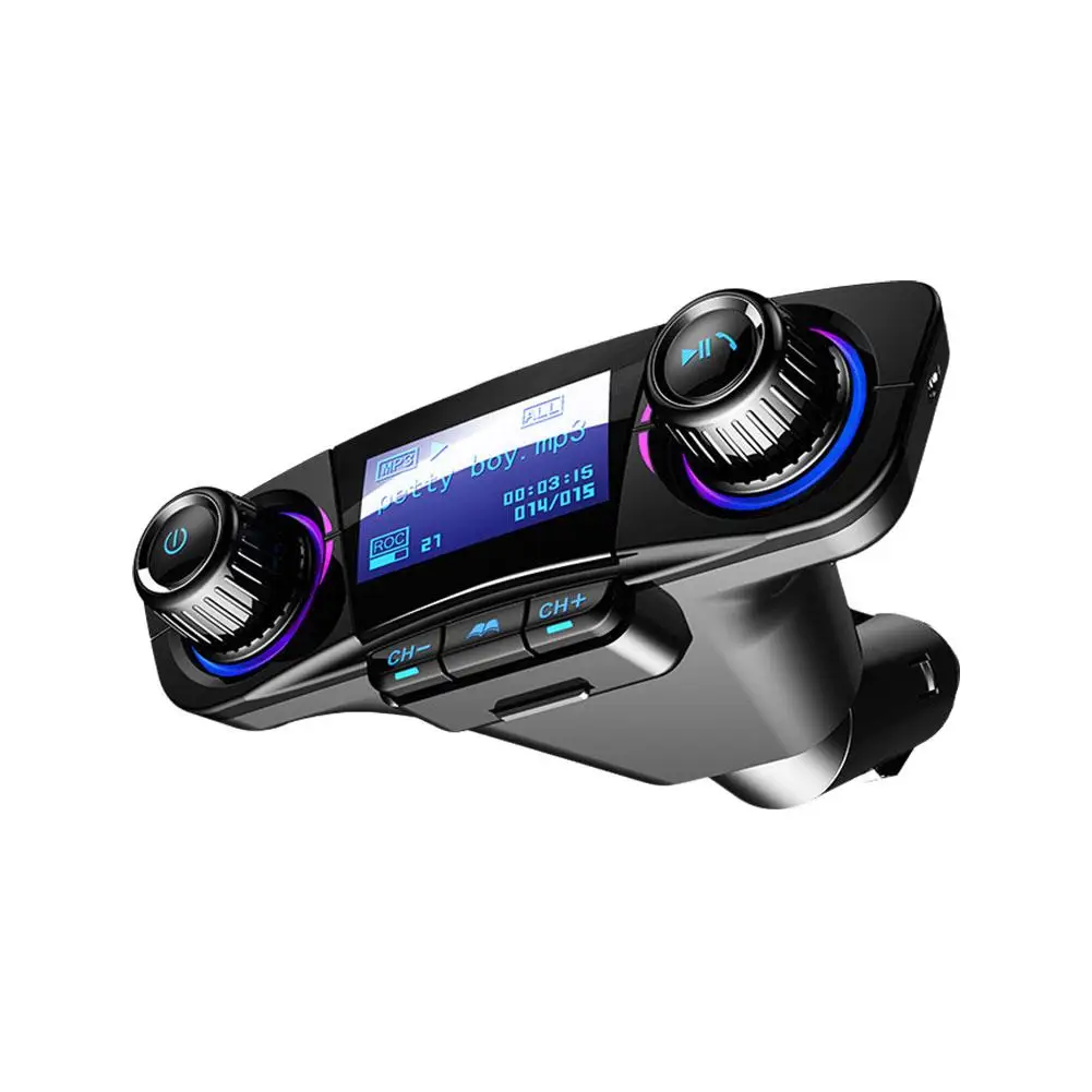 Mini Bluetooth Mp3 Speler Met Fm Zender Led Scherm Tf Auto Handsfree Kaart Speler Mp3 Play Usb U8q2