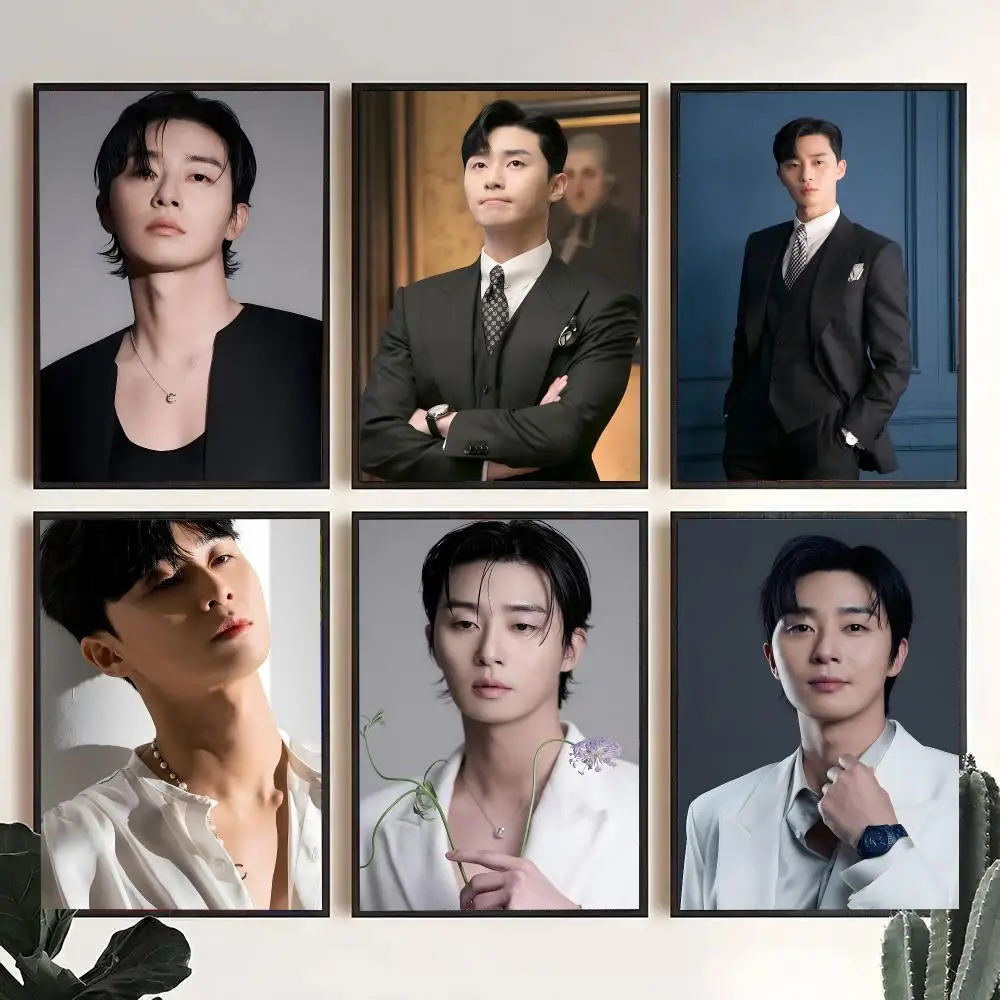 Famous Actor Park S-Seo Joon Poster Decorative Wall Art Stickers Mural For Home Living Room Hallway Decor Gift
