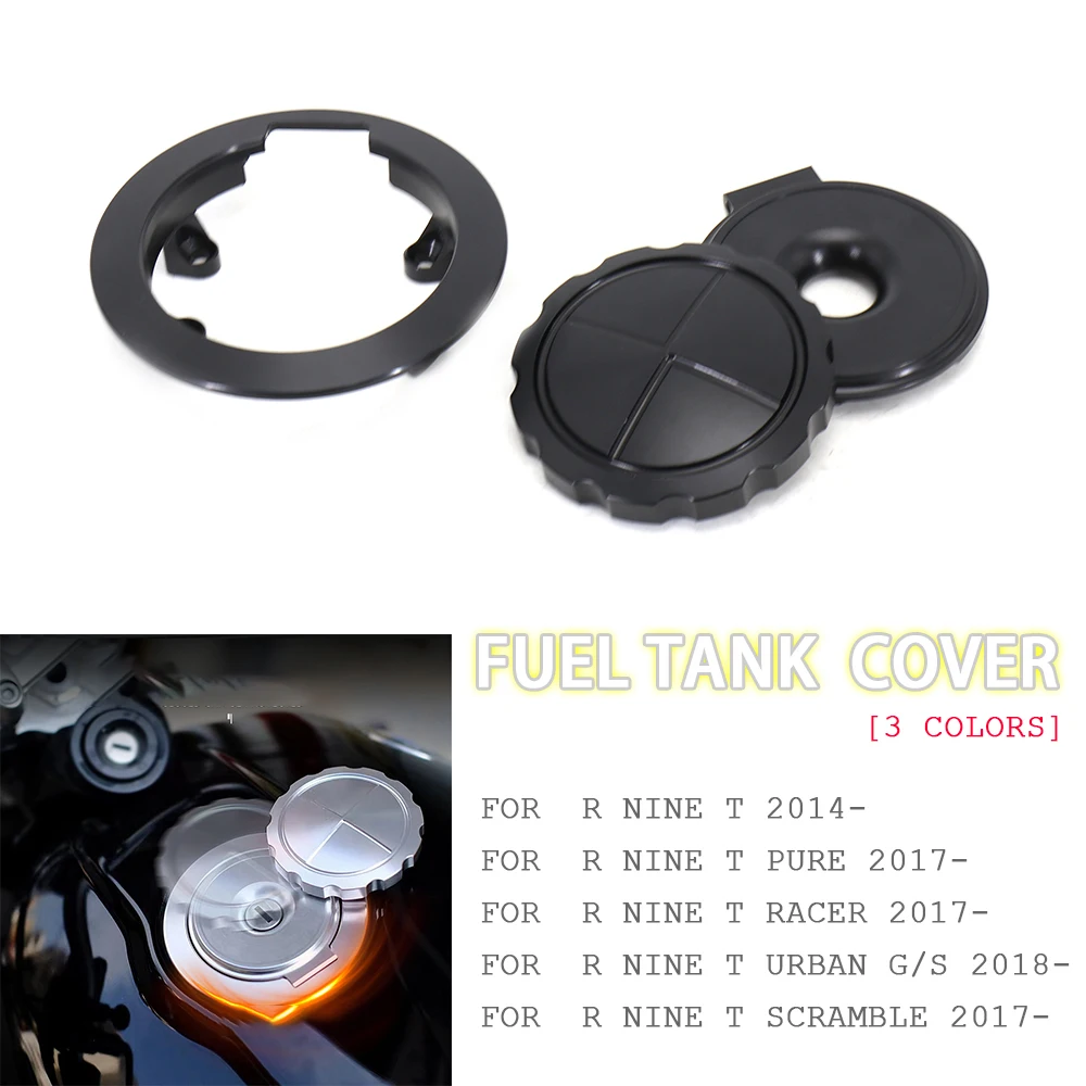 

Motorcycle Accessories For BMW R9T R NINET Pure R NINET Racer R nineT Scramble Urban G/S Aluminum Fuel Tank Cap Gas Tank Cover