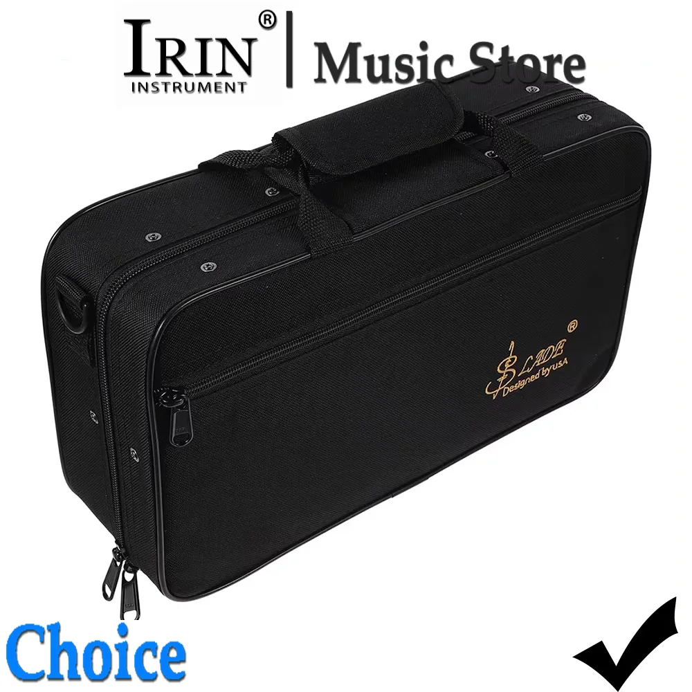 SLADE Clarinet Storage Carrying Case Handbag Square Storage Box Black Oxford Cloth Woodwind Instrument Parts & Accessories﻿