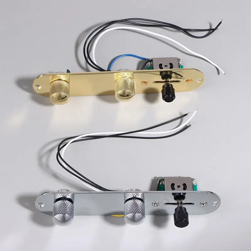 1PC 3 Way Switch Knobs Linear Iron Plate Control Circuit Assembly Tele Guitar Parts Way Wired Loaded Prewired Harness