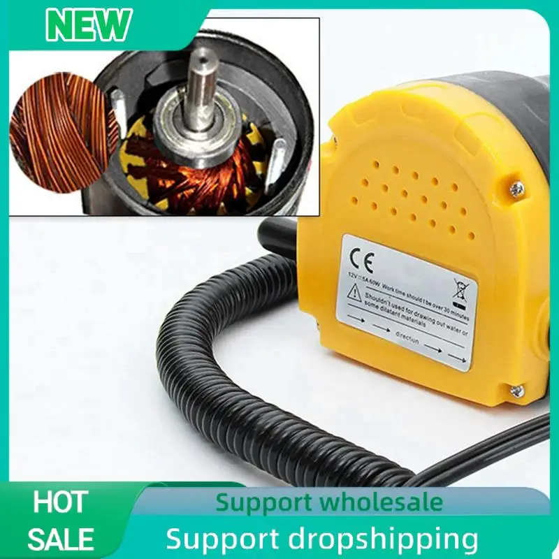 

A04E-Car Oil Pump Car Engine Oil Pump 12V Electric Fluid Sump Extractor Scavenge Fuel Transfer Suction Boat Motorbike