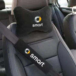 For Smart Fortwo Forfour 453 451 450 Car Headrest Neck Support Seat Soft Neck Pillow Auto Accessories