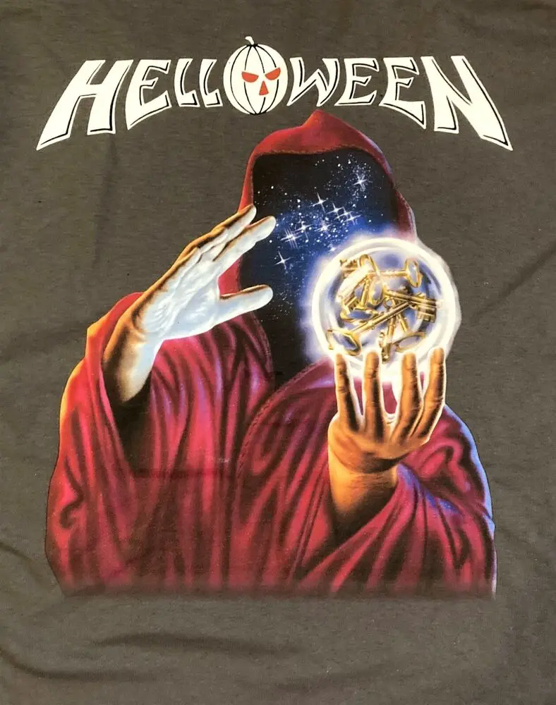 HELLOWEEN cd lgo KEEPER OF THE SEVEN KEYS TOUR 87 Official SHIRT XL New oath