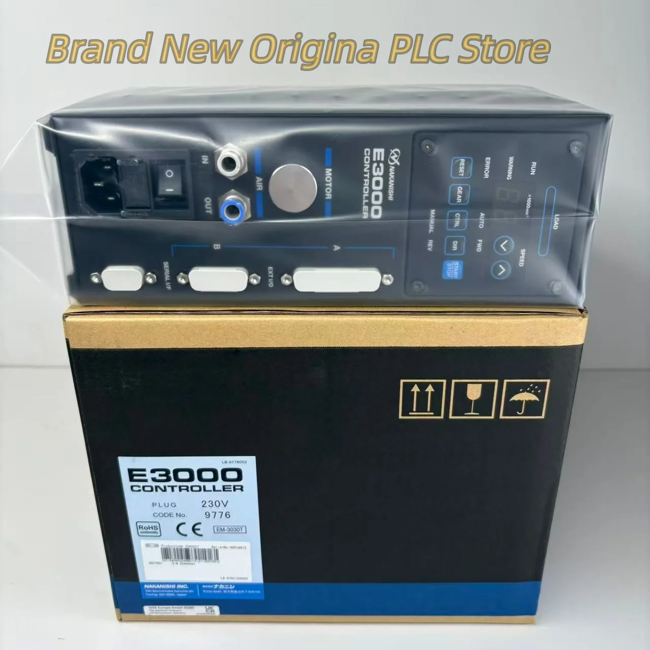 Novo controlador E3000 NE211 230V Unidade de controle do eixo