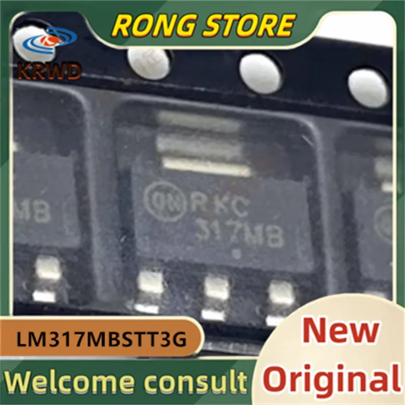 15PCS 317MB   New and Original Chip IC SOT-223 LM317MBSTT3G LM317MBSTT3 LM317MBSTT LM317MBS LM317 317