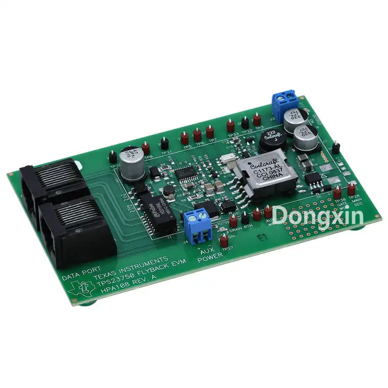 TI original genuine product TPS23750EVM-108 TPS23750 Evaluation Module Flyback implements an IEEE 802.3af-compliant class-3 powe