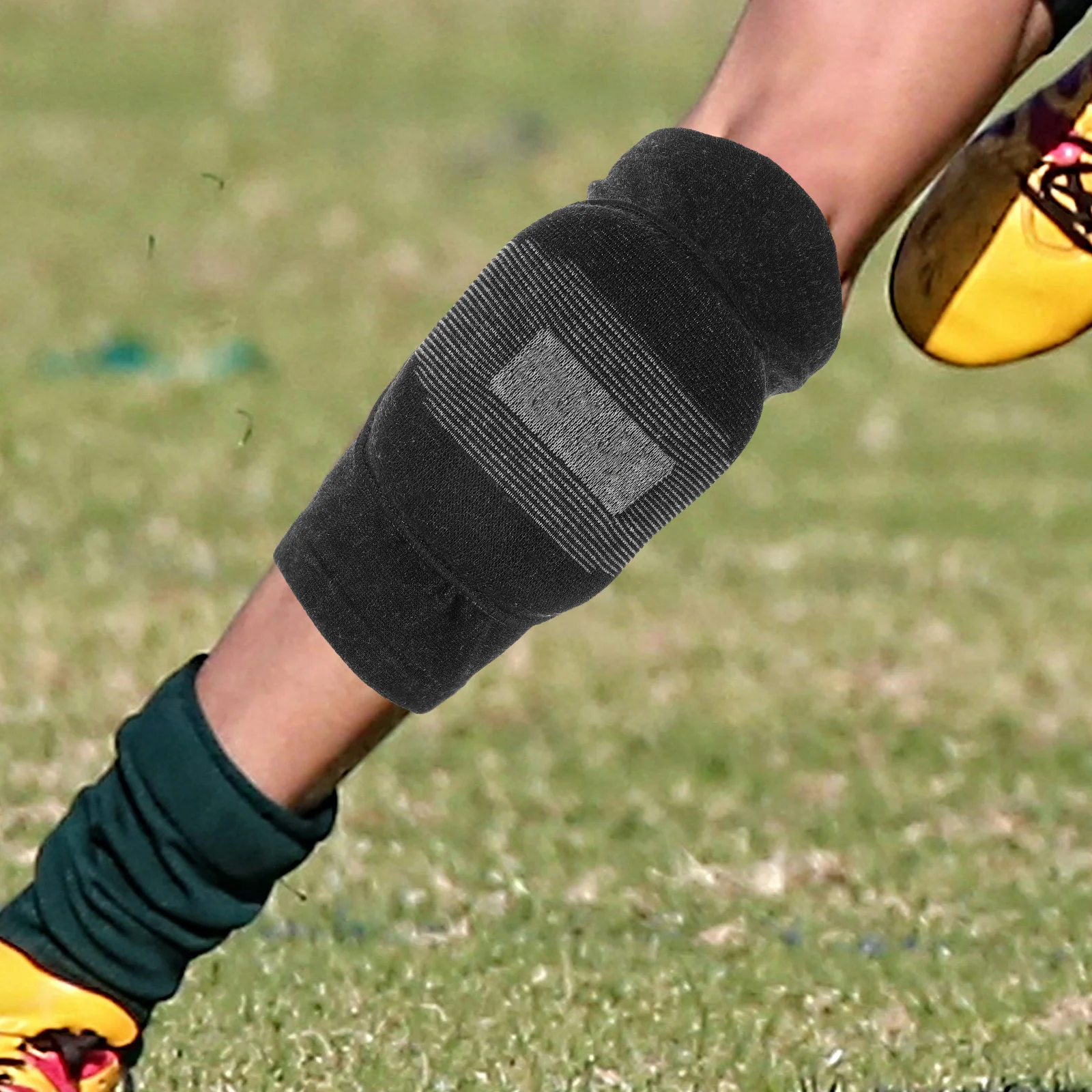 دعامة الركبة تدعم الأكمام الضاغطة السميكة للرياضة والجري وركوب الدراجات وحماية المفاصل وسادات لوح التزلج للمصارعة