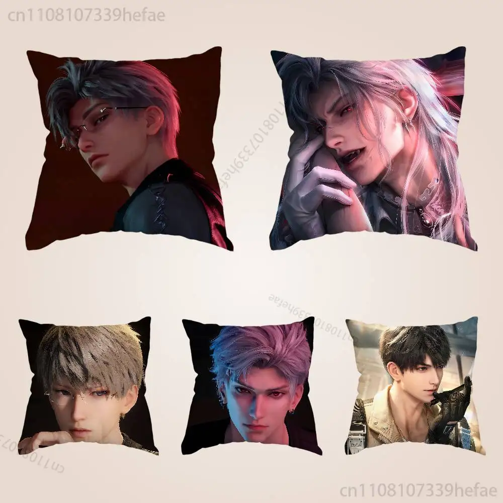 

Love And Deepspace Throw Pillow Case For 45x45cm,55x55cm,30x30cm For Home Bedroom Decoration And Protector