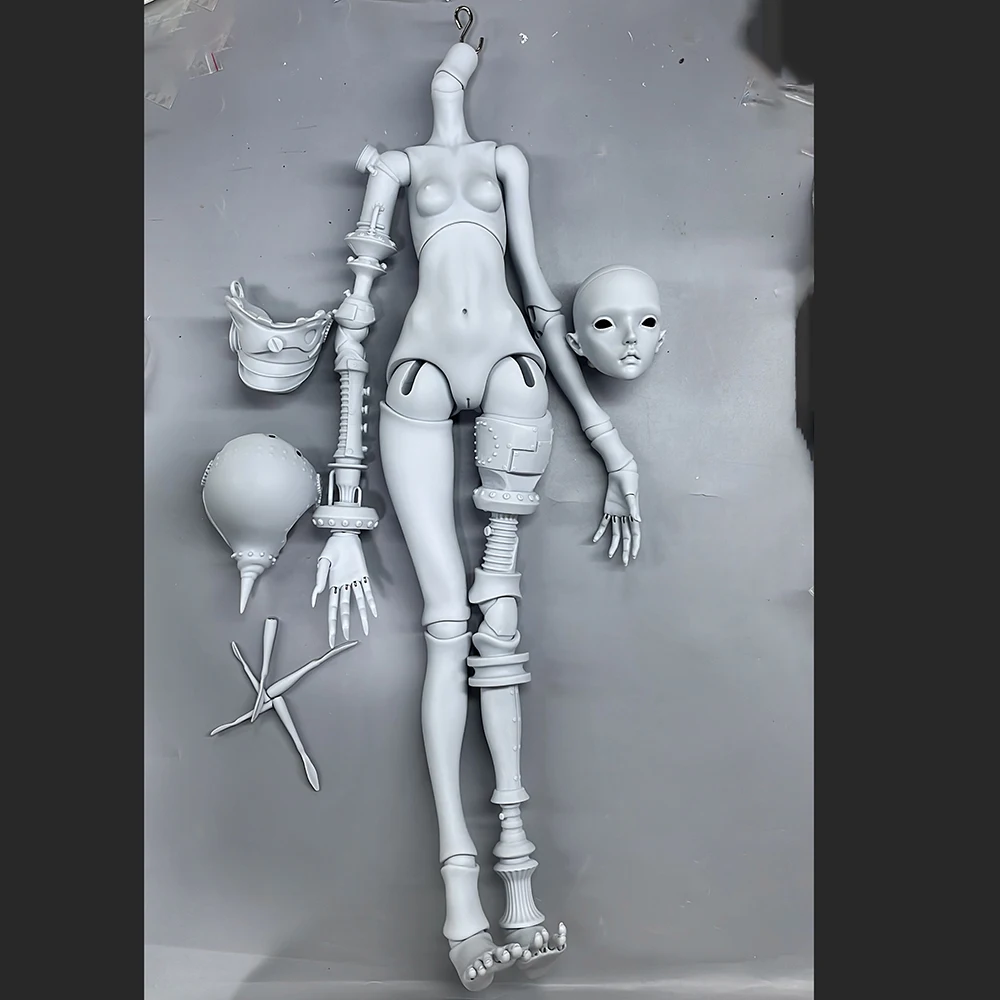 1/3 BJD Pop Hars Geen Make-up 1/3 Ball Jointed Doll DIY Pop 1/3 BJD Pop Speelgoed