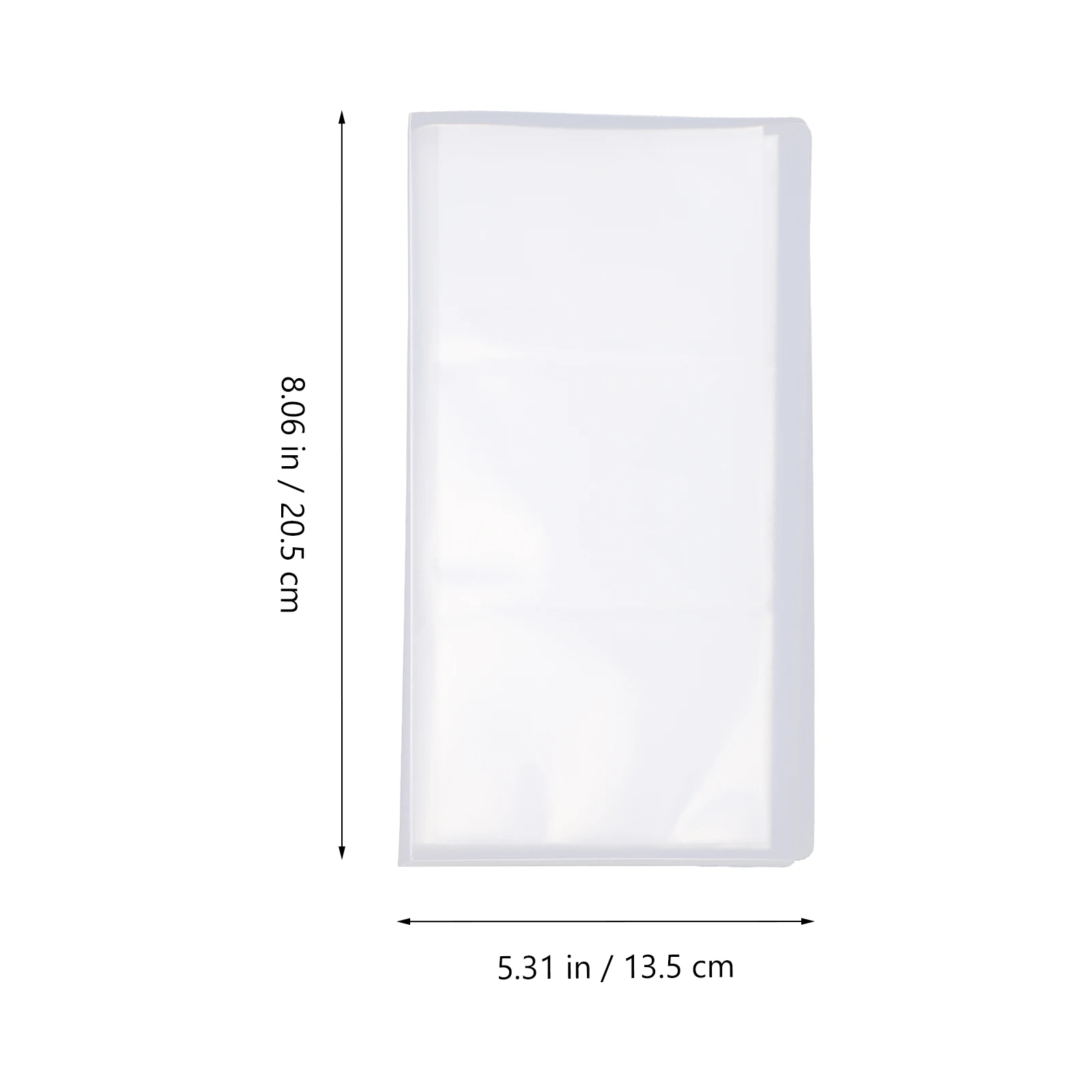 

Jewelry Storage Book Jewellery Organiser Transparent Earring Holder Booklet White Organizer Travel