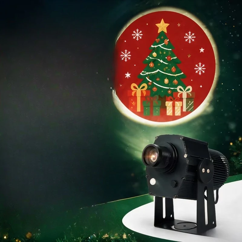 Christmas Pattern Projection Light Outdoor Waterproof IP65 Remote Control Snowflake Santa LED Pattern Projection Light Suitable